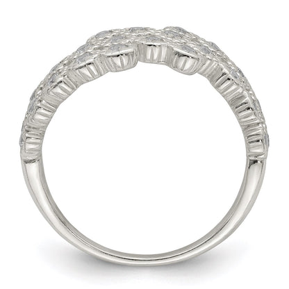 Sterling Silver Cz Ring