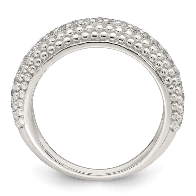 Sterling Silver Cz Ring
