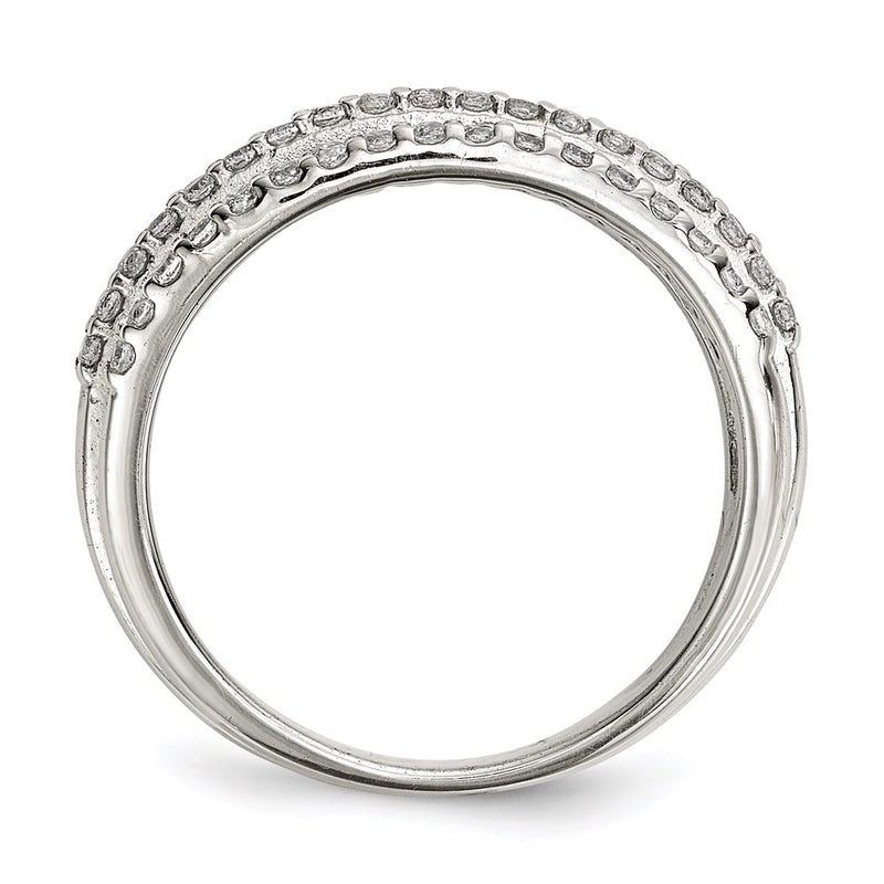 Sterling Silver Cz Ring