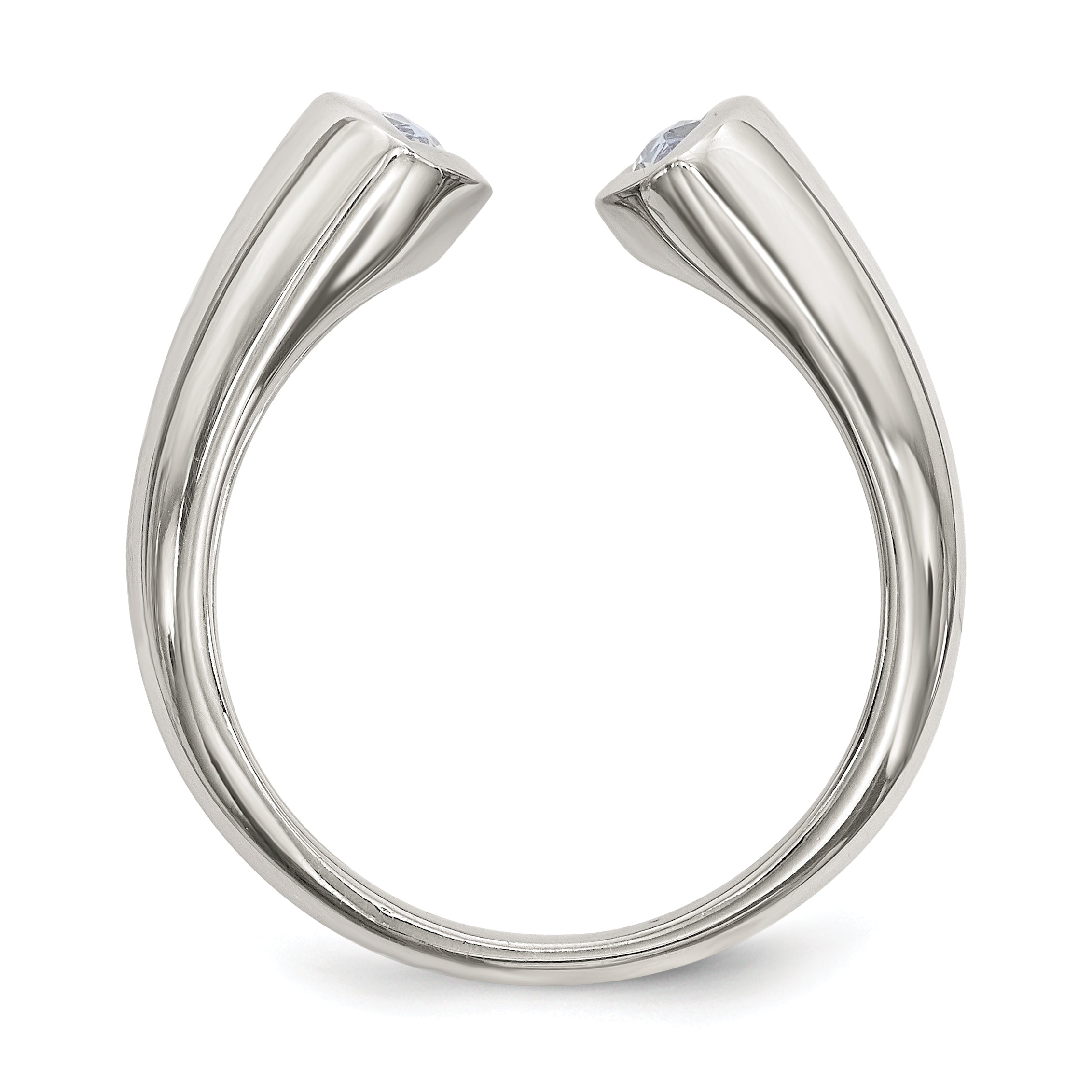 Sterling Silver Cz Ring