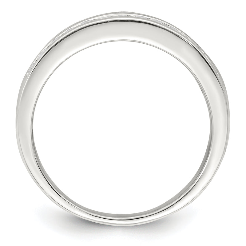 Sterling Silver Cz Ring