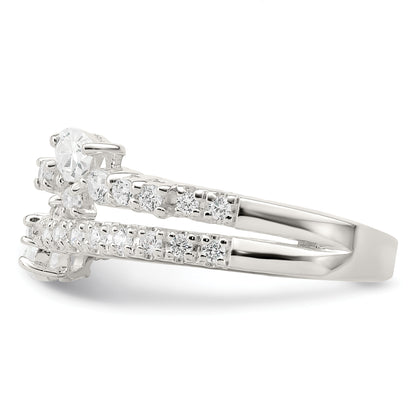Sterling Silver Cz Ring