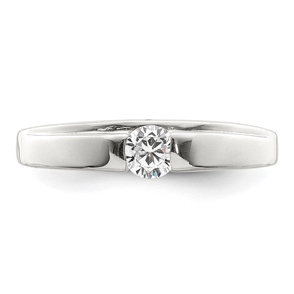 Sterling Silver Cz Ring (Size 6 Only)
