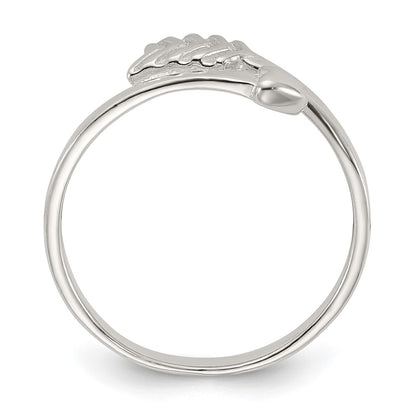 Sterling Silver Polished Arrow/chain Link/plain Set of 3 Toe Rings