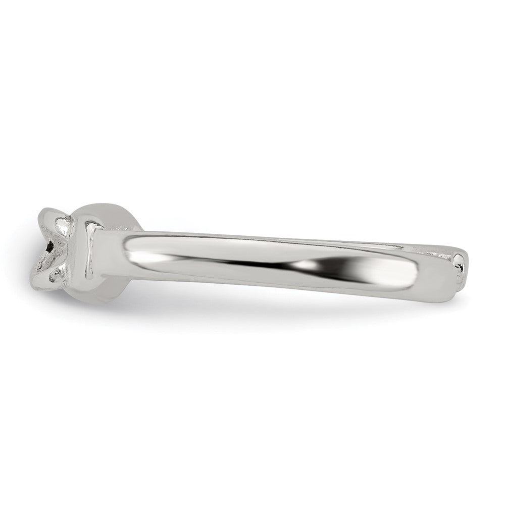 Sterling Silver Polished Flip Flop Toe Ring