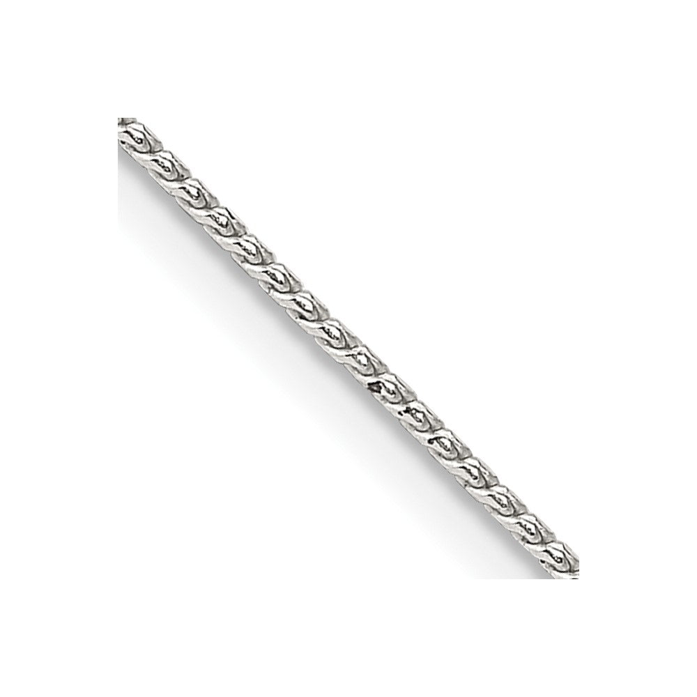 22 Inch Sterling Silver .95mm Round Franco Chain W/4In Ext.