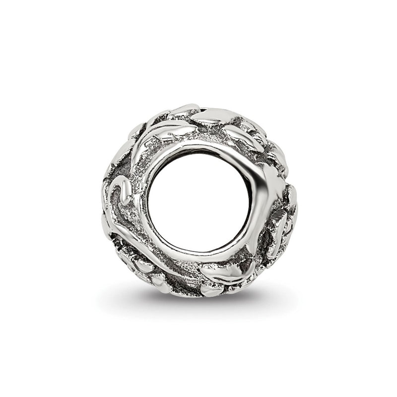 Sterling Silver Reflections Floral Bead