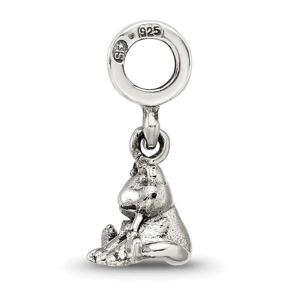 Sterling Silver Kids Collection Frog Dangle Reflections Bead