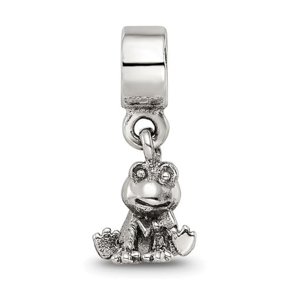 Sterling Silver Kids Collection Frog Dangle Reflections Bead