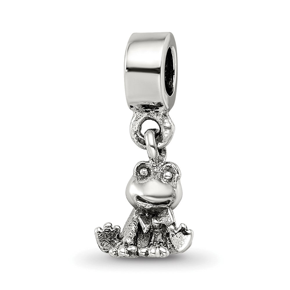 Sterling Silver Kids Collection Frog Dangle Reflections Bead