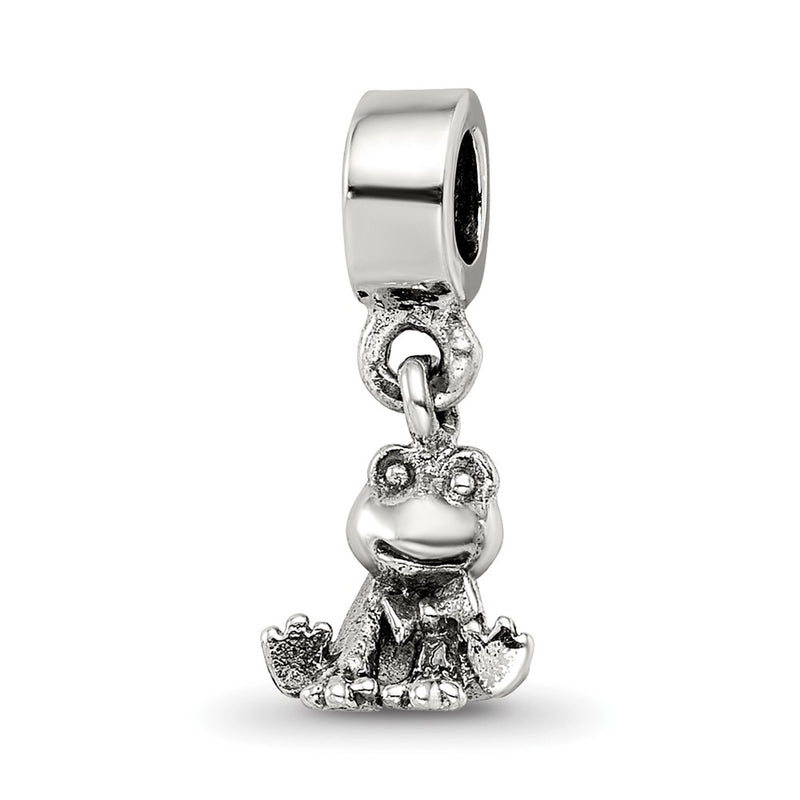 Sterling Silver Kids Collection Frog Dangle Reflections Bead