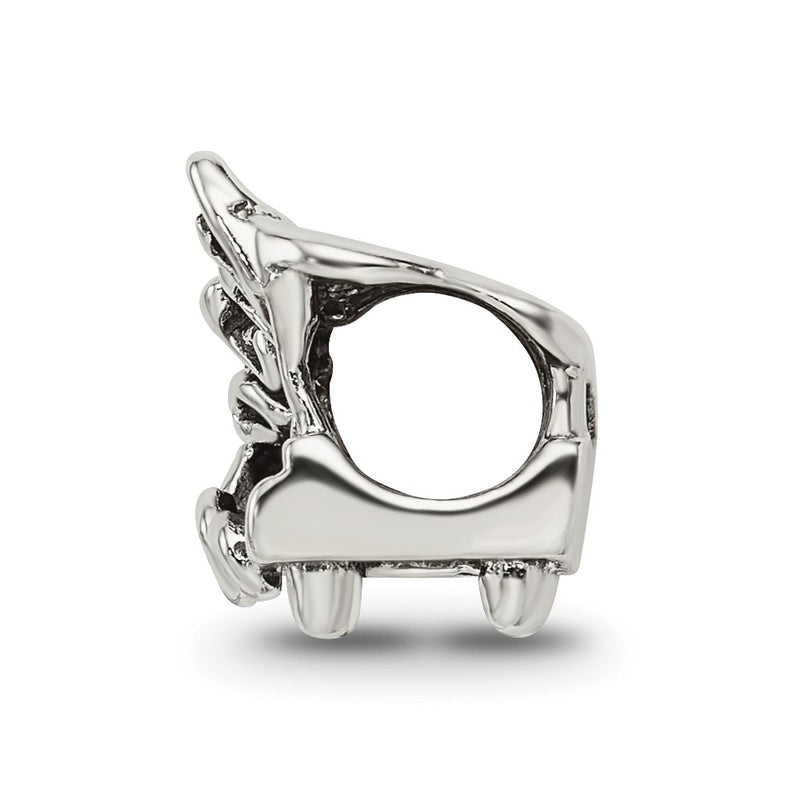 Sterling Silver Reflections Baby Grand Piano Bead