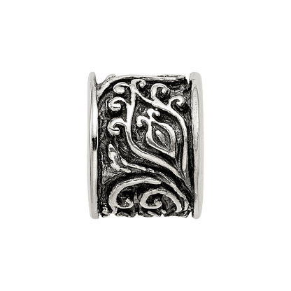 Sterling Silver Reflections Floral Bead