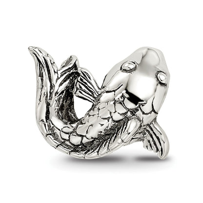 Sterling Silver Reflections Fish Bead
