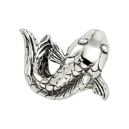 Sterling Silver Reflections Fish Bead