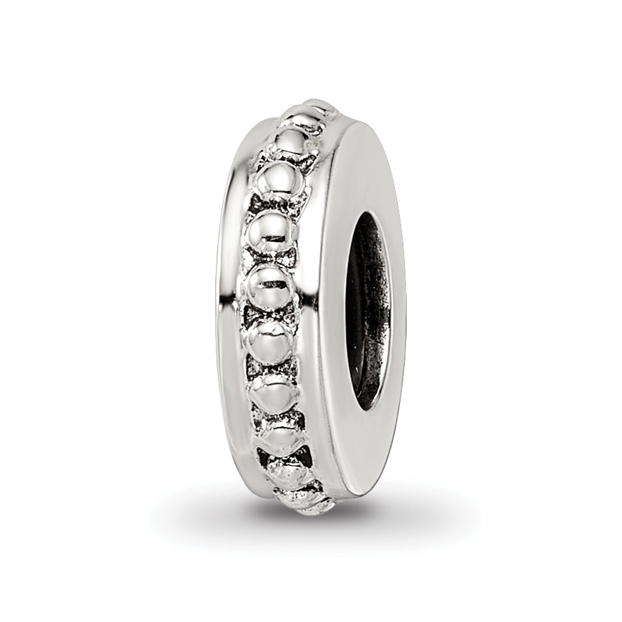 Sterling Silver Reflections Stopper/Spacer Bead