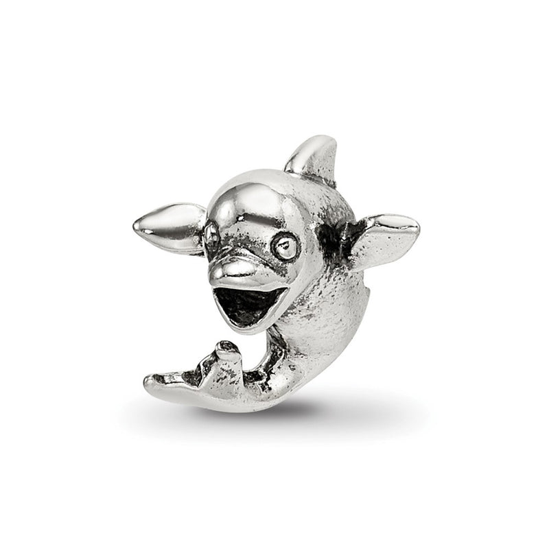 Sterling Silver Reflections Kids Dolphin Bead