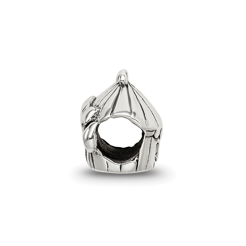 Sterling Silver Reflections Kids Circus Tent Bead