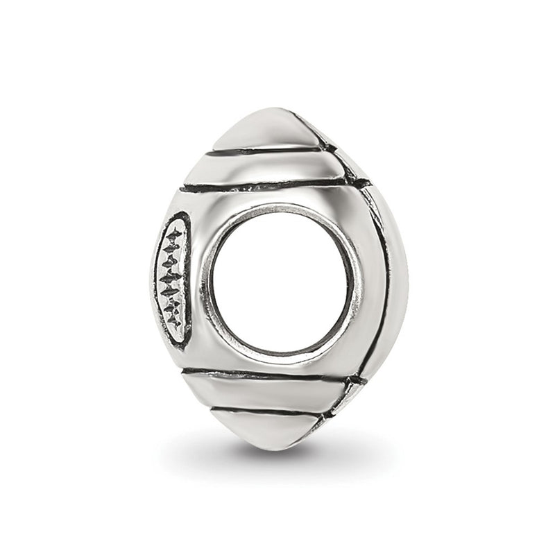 Sterling Silver Reflections Football Bead