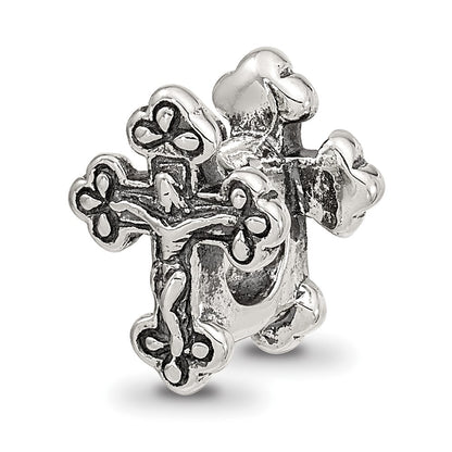 Sterling Silver Reflections Crucifix Bead