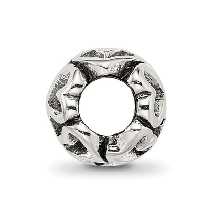 Sterling Silver Reflections Heart Bead