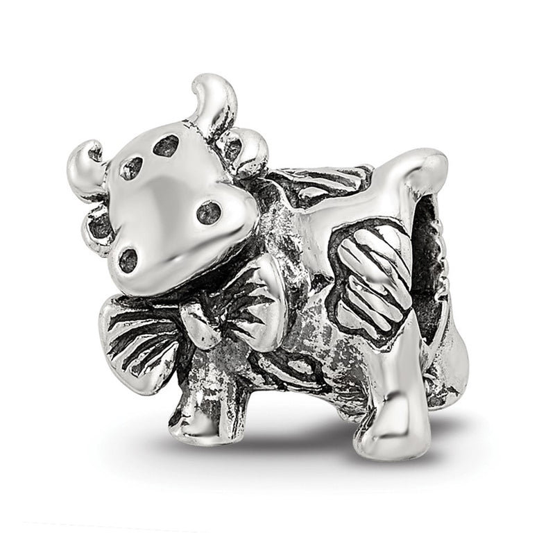 Sterling Silver Reflections Dairy Cow Bead