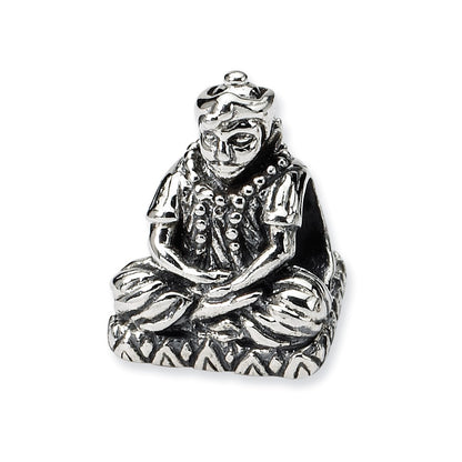 Sterling Silver Reflections Buddha Bead