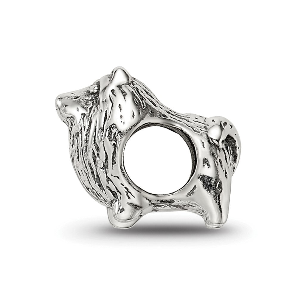 Sterling Silver Reflections Pomeranian Bead