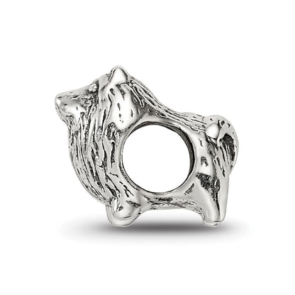 Sterling Silver Reflections Pomeranian Bead