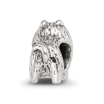 Sterling Silver Reflections Pomeranian Bead