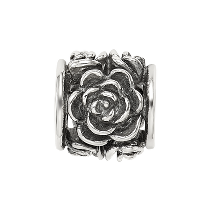 Sterling Silver Reflections Rose Bali Bead