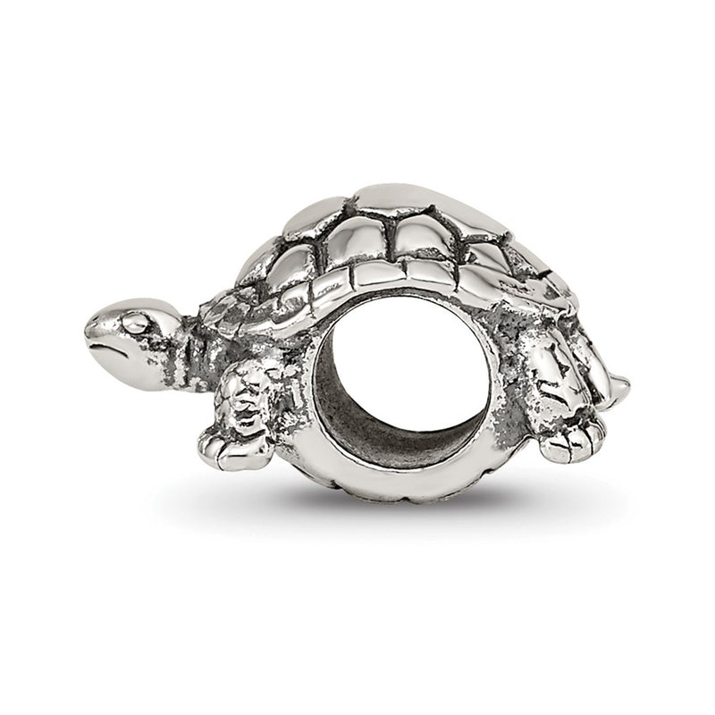 Sterling Silver Reflections Turtle Bead