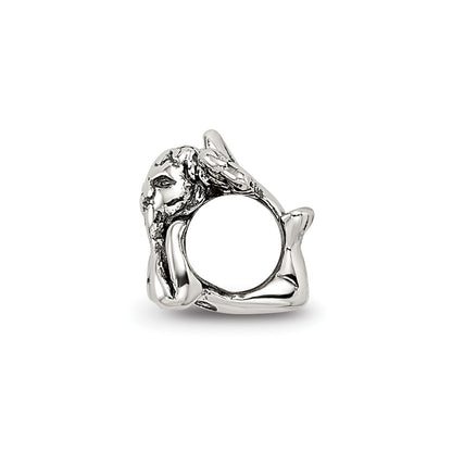 Sterling Silver Reflections Kids Angel Bead