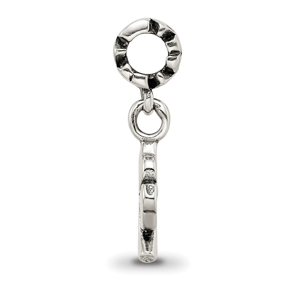 Sterling Silver Kids Collection 4-Leaf Clover Dangle Reflections Bead