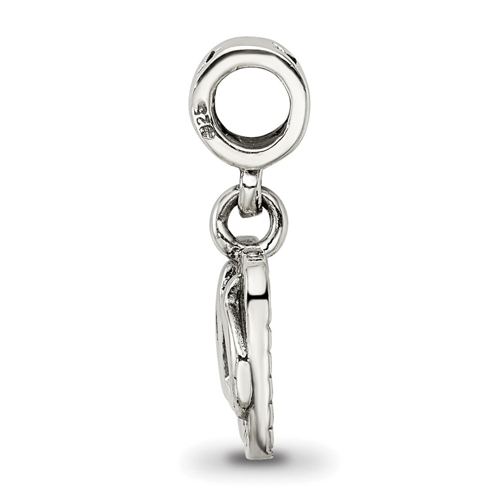 Sterling Silver Kids Collection Flip Flops Dangle Reflections Bead