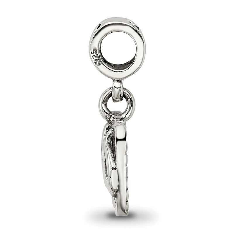 Sterling Silver Kids Collection Flip Flops Dangle Reflections Bead