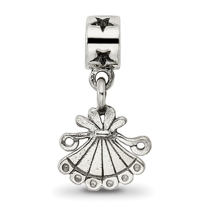 Sterling Silver Kids Collection Fan Dangle Reflections Bead