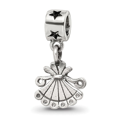 Sterling Silver Kids Collection Fan Dangle Reflections Bead