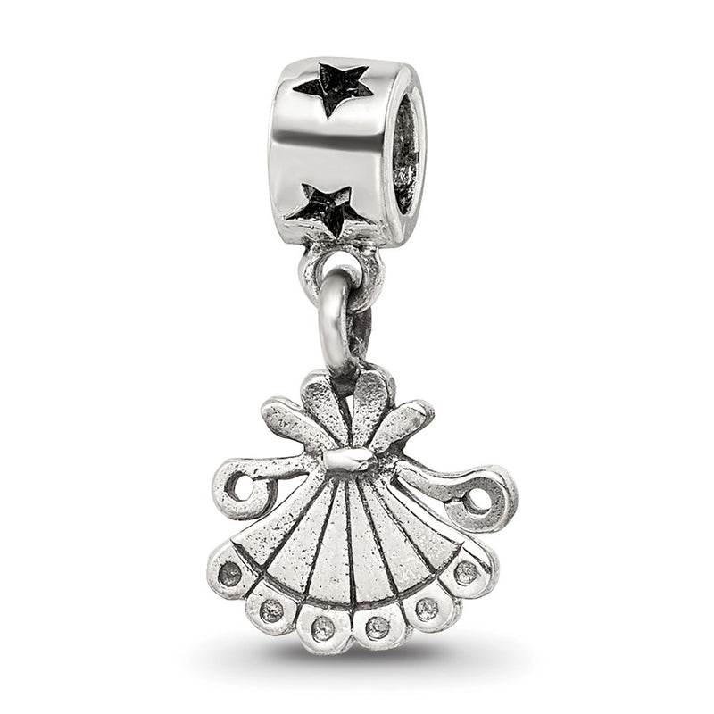 Sterling Silver Kids Collection Fan Dangle Reflections Bead