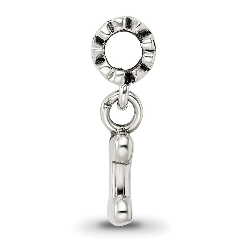 Sterling Silver Kids Collection Dog Bone Dangle Reflections Bead