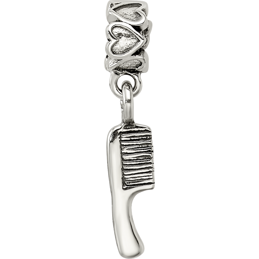 Sterling Silver Kids Collection Comb Dangle Reflections Bead