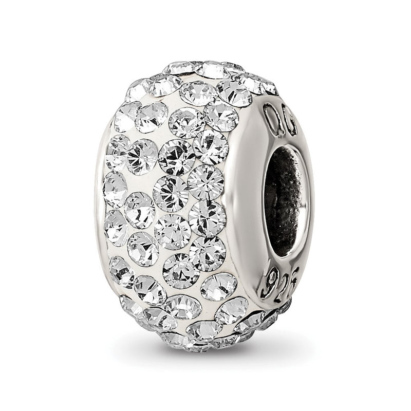 Sterling Silver Reflections April Full Preciosa Crystal Bead