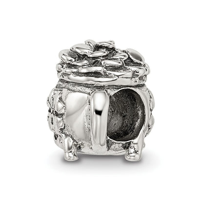 Sterling Silver Reflections Pot-Of-Gold Bead
