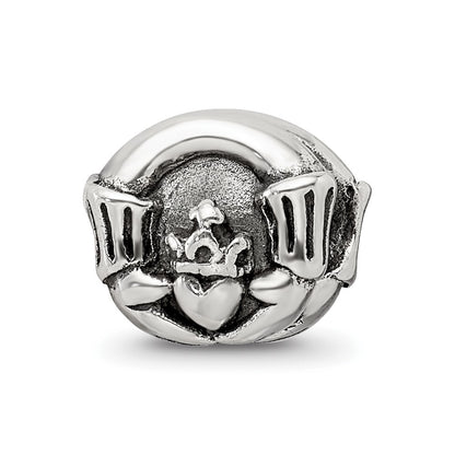 Sterling Silver Reflections Claddagh Bead