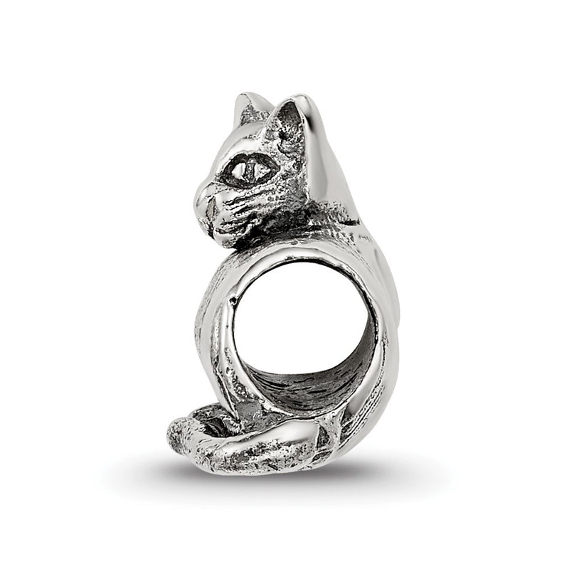 Sterling Silver Reflections Sphinx Cat Bead