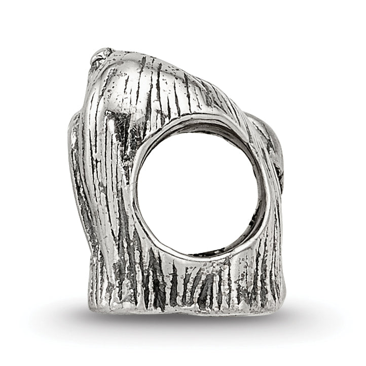 Sterling Silver Reflections Maltese Dog Bead
