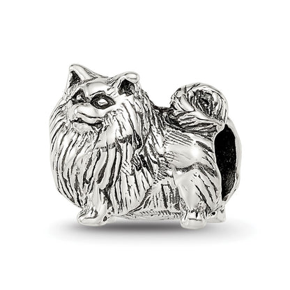 Sterling Silver Reflections Pomeranian Bead