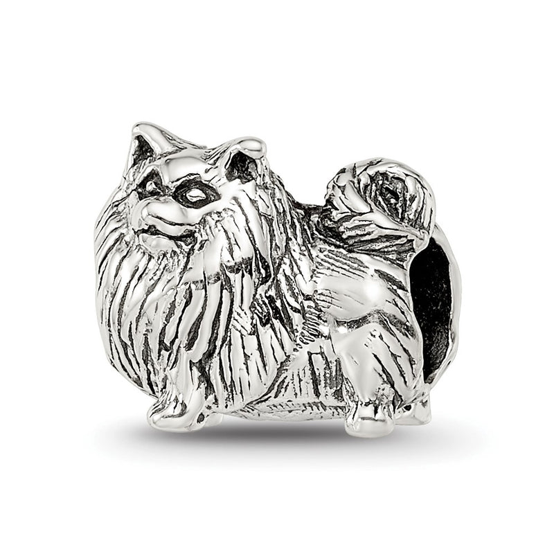 Sterling Silver Reflections Pomeranian Bead