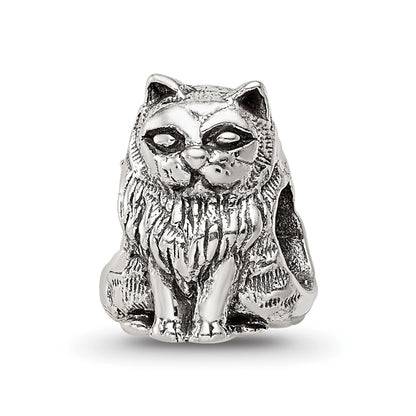 Sterling Silver Reflections Birman Cat Bead