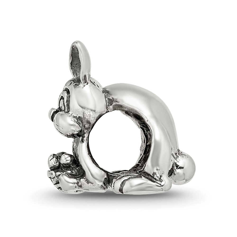 Sterling Silver Reflections Bunny With Basket Bead